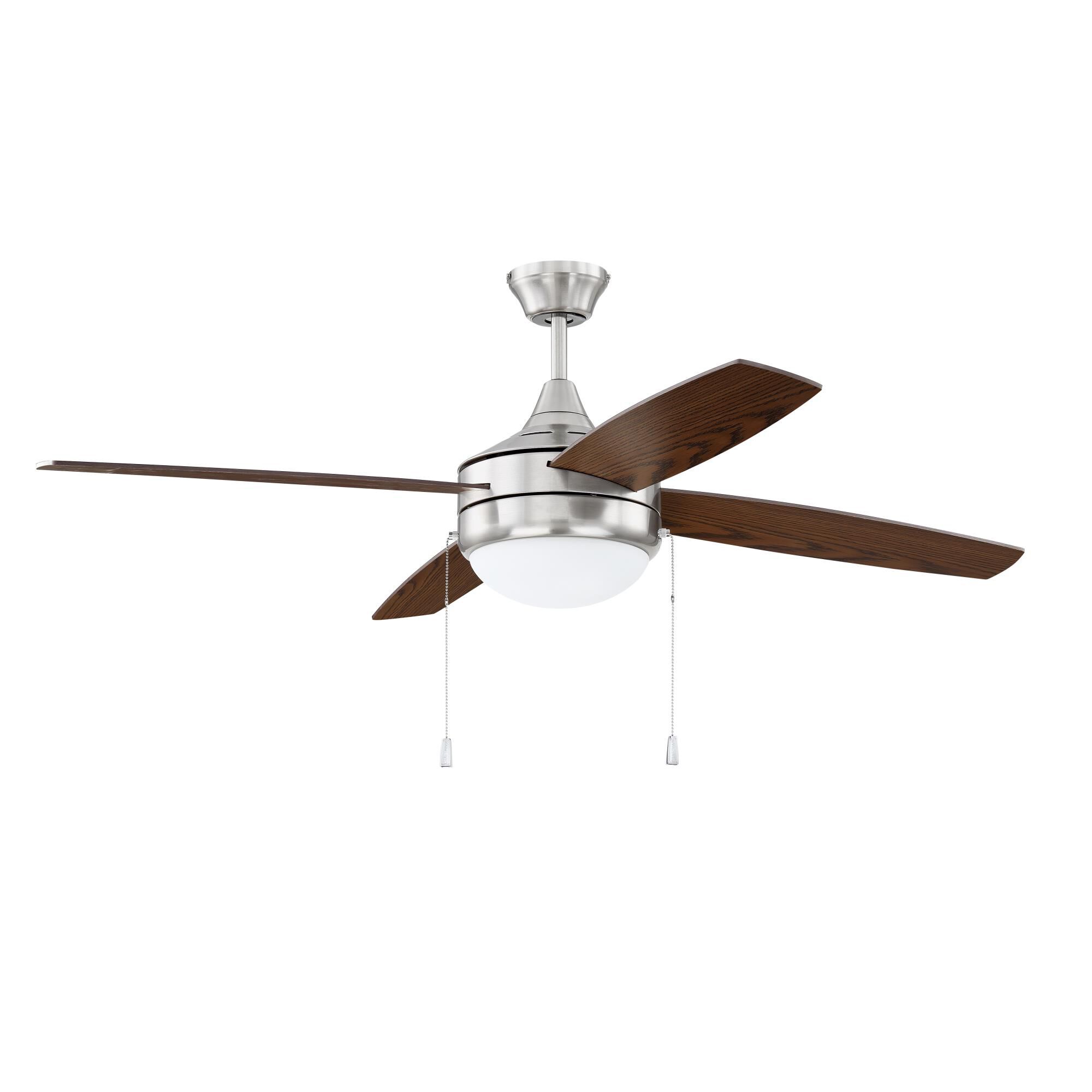 Craftmade Phaze 52 Inch 4 Blade Ceiling Fan with Light Kit - PHA52BNK4