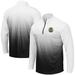 Men's Colosseum Gray Colorado State Rams Magic Team Logo Quarter-Zip Jacket