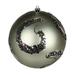 Vickerman 596715 - 4.75" Wrought Iron Matte Sequin Swirl Ball Christmas Tree Ornament (N191723D)