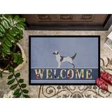 East Urban Home Caroline's Treasures 27 in. x 18 in. Non-Slip Outdoor Door Mat Synthetics | 27" H X 18" W | Wayfair