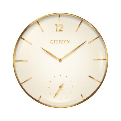 Citizen Gallery Gold-Tone Wall Clock