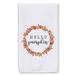 Gracie Oaks Hello Pumpkin Tea Towel Cotton Blend in Blue/Pink | Wayfair 3EBB9841FDA5429DB59CC23FC18D6297