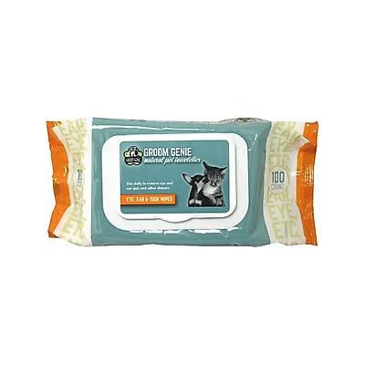 Multipet Groom Genie Eye, Ear & Tush Dog Wipes, 100 count