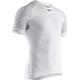 X-Bionic Men Invent 4.0 Light Round Neck Short Sleeve T-shirt - Arctic White/Dolomite Grey, Medium