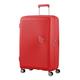 American Tourister Soundbox - Spinner Large Expandable Suitcase, 77 cm, 110 liters, Red (Coral Red)