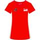 GP-Racing Ducati 9 Contrast Sides Ladies T-Shirt, red, Size XL for Women