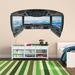 Zoomie Kids Charvi 3D Airplane Clouds Cockpit Wall Mural Fabric in Gray/Blue/Black | 13 W in | Wayfair 41CA9A38741D494BBDE355D020469EDF