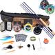 MAXIMUMCATCH Maxcatch Predator Saltwater Fly fishing Rod Combo Kit: 9ft, 8/9/10/12 weight Fly Rod and Reel Outfit (Predator Fly Rod Combo Kit, 10wt combo)