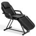 Symple Stuff Beauty Spa Facial Salon Tattoo Adjustable Recliner Faux Leather/Water Resistant in Gray | 51 H x 32.3 W x 62 D in | Wayfair