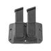 Mission First Tactical Double Magazine Pouch Double Stack 9mm, 40 S&W, Boltaron Black SKU - 932435