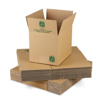 25 x Eco Cardboard Boxes 305x228x228mm