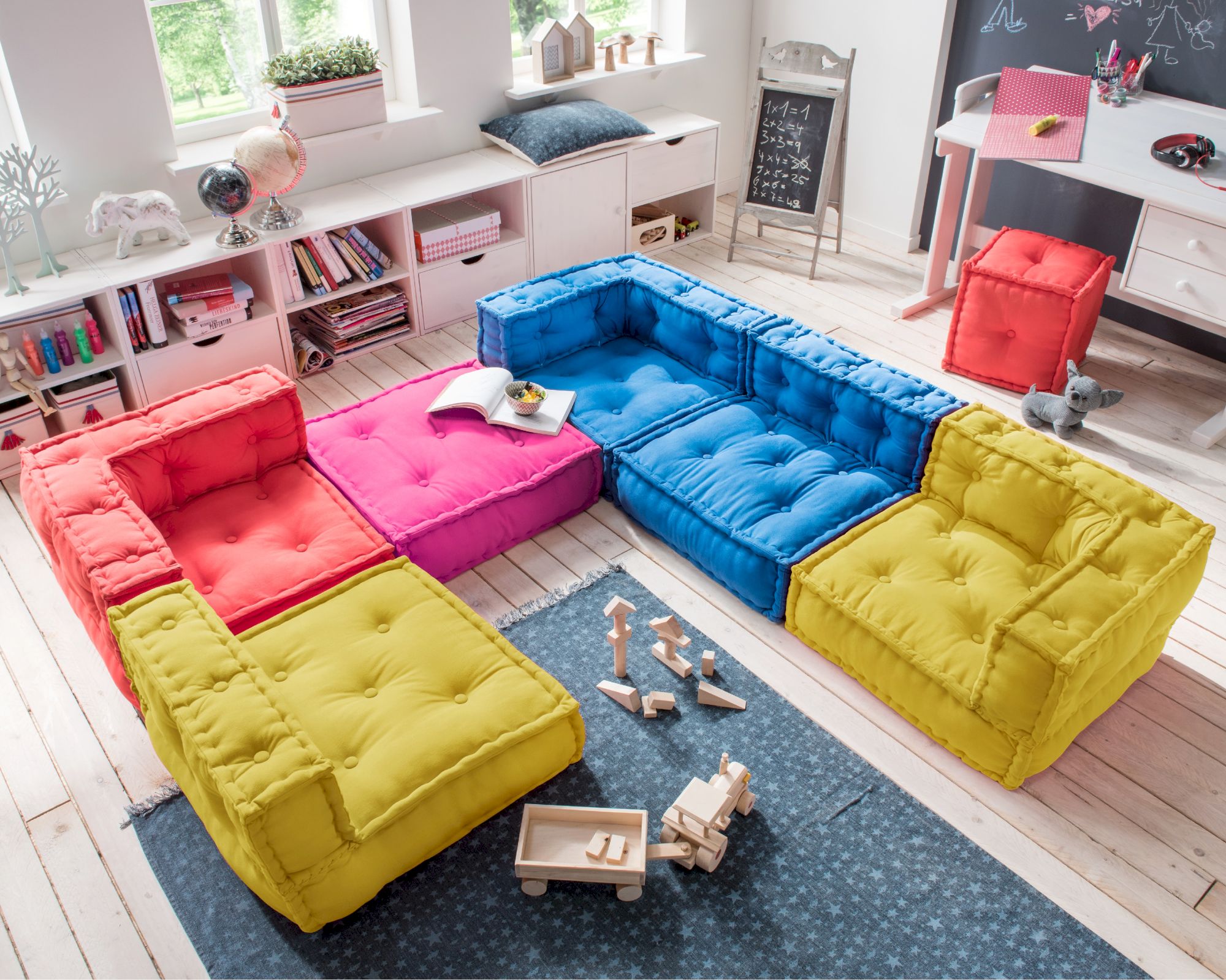 INFANSKIDS »My Cushion« Sitzkissen Hocker / gelb Image