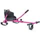 Improv HOVERKART - Go Kart Adjustable Hoverkart Seat For Electric Self Balancing Scooters - Fits All Hover Board Sizes - 6.5", 8" and 10" (Pink)