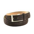 Loake Men's Suede William Belt Dark Brown 32