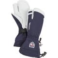 Hestra Army Leather Heli Ski Handschuhe (Größe 6, blau)