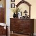 A&J Homes Studio Dunton 7 Drawer Double Dresser Wood in Black/Brown | 36 H x 58 W x 17 D in | Wayfair