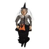 Vahn Witch Art Doll Gathered Traditions by Joe Spencer | 44 H x 13.78 W x 6.3 D in | Wayfair FGS74528