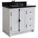 Gracie Oaks Trainor 37" Single Bathroom Vanity Set Stone in Gray | 36 H x 37 W x 22 D in | Wayfair 20A46A9C93E2447DB35C75C9A875F050