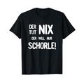 Dubbeglas Wein und Weinschorle zum Wohl die Pfalz Weinfest T-Shirt