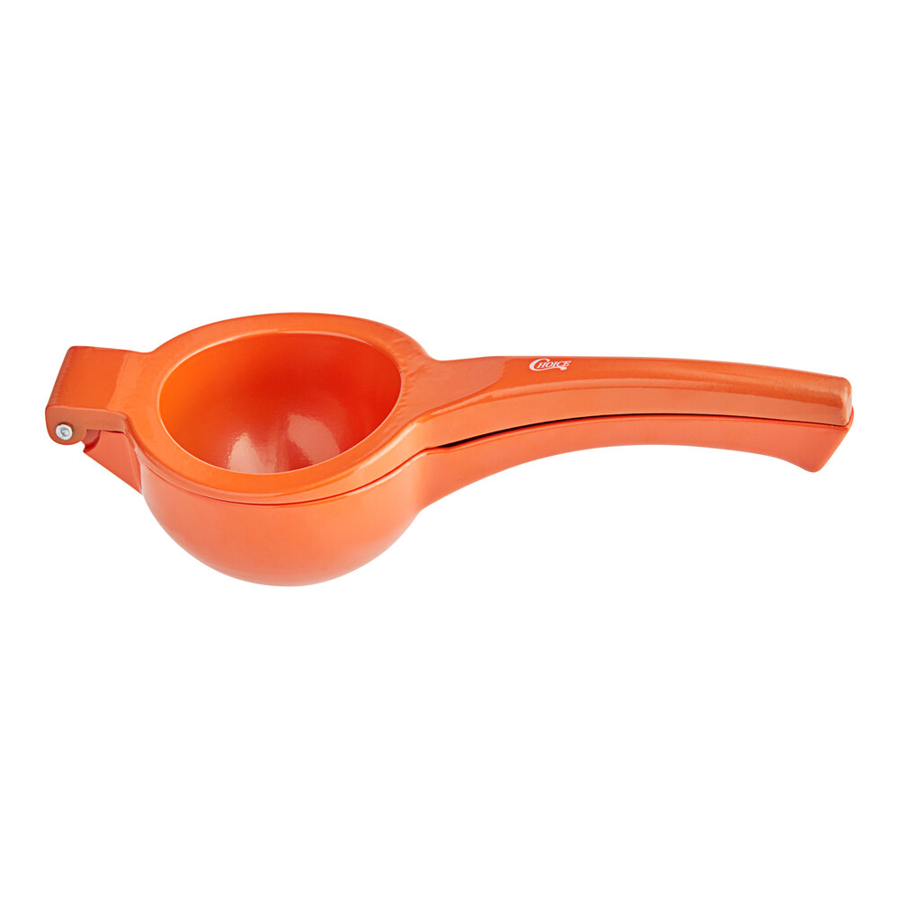 "Choice 8"" Handheld Aluminum Orange Juicer / Squeezer"