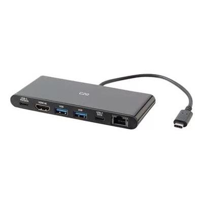 C2G USB-C Docking Station with 4K HDMI, Ethernet, USB and Power