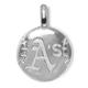 Women's Alex Woo Oakland Athletics Sterling Silver Disc Charm