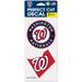 WinCraft Washington Nationals Two-Pack State Shape Perfect Cut Decal