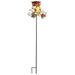 August Grove® Remer Fall Owl Garden Stake Glass/Metal | 42.5 H x 10.8 W x 1.5 D in | Wayfair 01FA72F340E2426590406D1CE1179F81