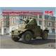 ICM 35377 Panzerspähwagen P 204(f) with CDM Turret, WWII German Armoured Vehicle Modellbausatz, grau