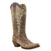 Corral A1094 - Womens 7.5 Brown Boot Medium