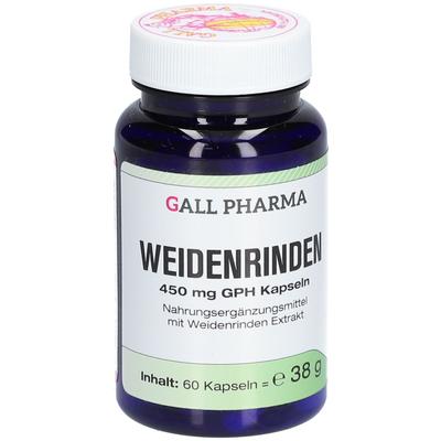 Weidenrinden 450 mg GPH Kapseln 60 St Image