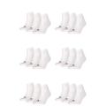 'Puma Unisex Quarter Socks Pack of 18 White white Size:39-42