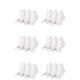 'Puma Unisex Quarter Socks Pack of 18 White white Size:39-42