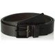 Calvin Klein Jeans Men's J 3.5cm Adj Leather Belt, Black (Black 001), 38 (Size: 85)