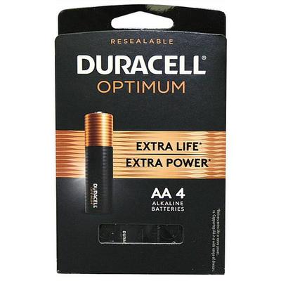 Duracell 03255 - AA Optimum Extra Life Battery (4 pack) (DUROPT1500B4 Duracell Optimum Extra Life AA 4PK)