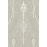 Little Greene 'Marlborough - Paris Grey' - Grey Wallpaper