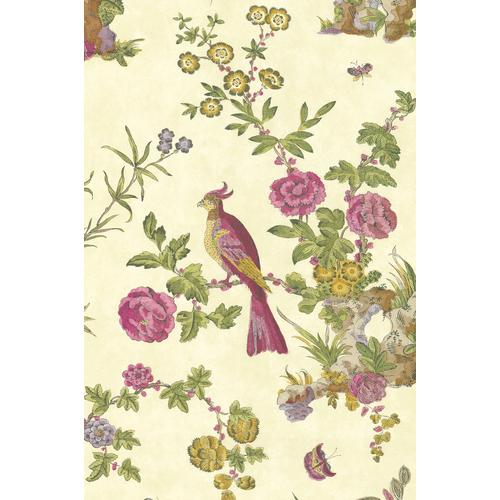 Little Greene 'Darwin - Jeune' - Yellow Wallpaper