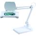 Symple Stuff Starner 31" Desk Lamp Glass in White | 31 H x 36 W x 36 D in | Wayfair 9322T