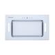 Cookology BUGL520WH/A+ Energy A+ Rated White Glass 52cm Built-in Under Cupboard Canopy Cooker Hood