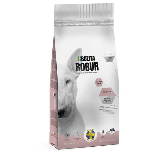 2 x 12,5kg Sensitive Single Protein Lachs & Reis Bozita Robur Hundefutter trocken