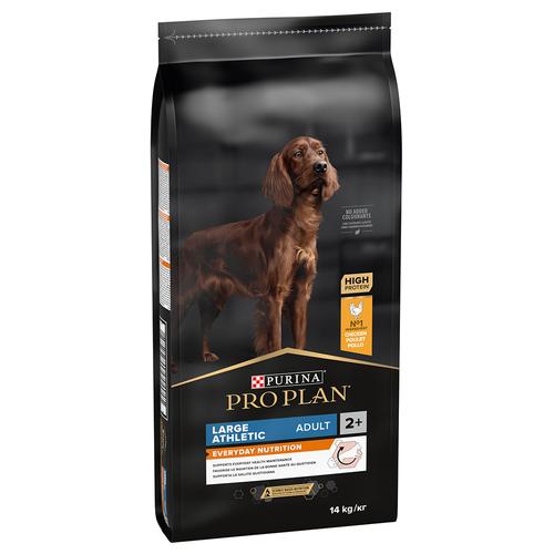 Sparpaket: 2x14kg PURINA PRO PLAN Large Athletic Adult Everyday Nutrition Hundefutter trocken