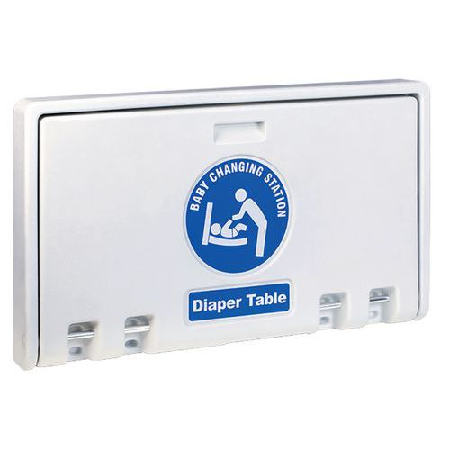 Table À Langer Horizontal Hdpe Blanc - Medial