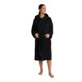 Arena Erwachsene Bademantel Unisex Bademantel Soft Robe Core, Black White, XS, 001756