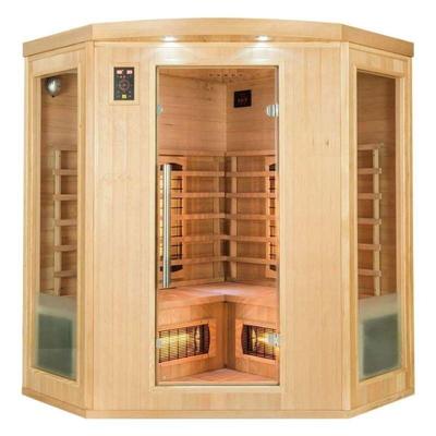 Sauna infrarouge cabine 3-4 places apollon puissance 2280W