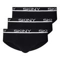 Skiny Herren Skiny Brasil voor heren, verpakking van 3 stuks, katoen, multipack Slip, Schwarz, XXL Kurz EU