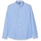 Tommy Hilfiger - Boy's Stripe L/S Blouse - Kids Tommy Hilfiger Shirts - Shirt For Boys - Poplin Long Sleeve Shirt - Blue - Age 4