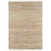 Brown 96 x 0.25 in Area Rug - Dash and Albert Rugs Gridwork Striped Handmade Flatweave Ivory/Area Rug Cotton/Jute & Sisal | 96 W x 0.25 D in | Wayfair