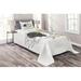 East Urban Home Moon Rays Coverlet Set Microfiber in Gray | Twin Bedspread + 1 Sham | Wayfair 2625E18851F941A093CEF082F0A90554