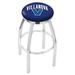 Holland Bar Stool NCAA Swivel Counter and Bar Stool Upholstered/Metal in Gray | 30 H x 18 W x 18 D in | Wayfair L8C2C30Vilnva