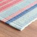 Blue/Green 30 x 0.25 in Area Rug - Dash and Albert Rugs Aruba Striped Hand-Woven Flatweave Blue/Red/Green Area Rug | 30 W x 0.25 D in | Wayfair